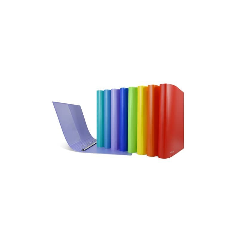 Raccoglitore ad anelli Sei Rota Like! A4 colori assortiti - 4 anelli Ø 17 mm - 36951890