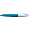 Penna a sfera a scatto BIC 4 Colours M 1 mm assortiti 982866 (Conf.12)
