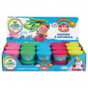 Espositore 30 barattoli 100 g di pasta modellabile Didò Glitter - colori assortiti - F346700