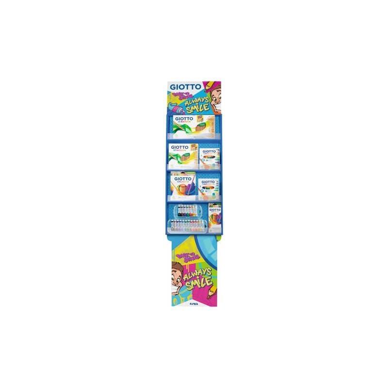 Espositore Kit 50 articoli Giotto di Natura Back To School 2024 - F960500
