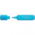 Evidenziatore Faber-Castell Textliner 1546 - conf. 10 pz - colore pastel azzurro - 154657