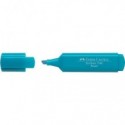 Evidenziatore Faber-Castell Textliner 1546 - conf. 10 pz - colore pastel turchese - 154658