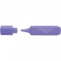 Evidenziatore Faber-Castell Textliner 1546 - conf. 10 pz - colore pastel lilla - 154656