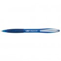 Penna a sfera a scatto BIC Atlantis Soft M 1 mm blu 9021322 (Conf.12)