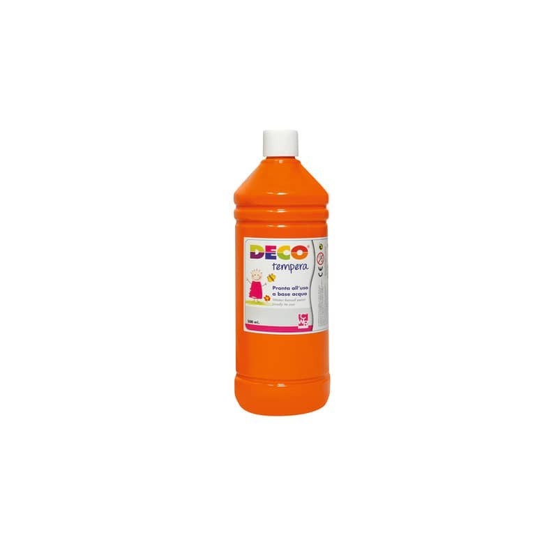 Tempera in flacone Deco 500 ml - arancio - PF550/17