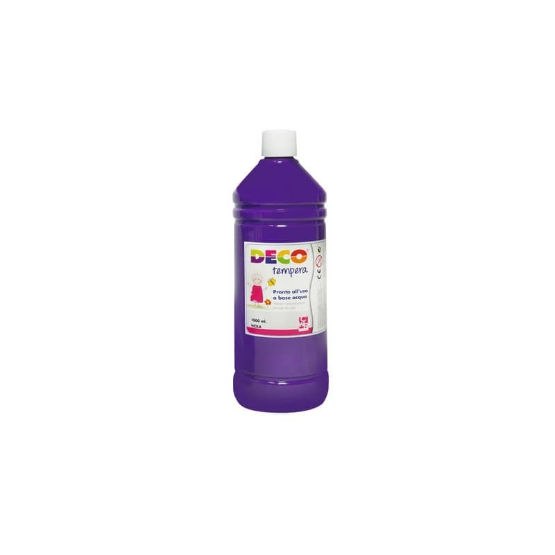 Tempera in flacone Deco 1 L - viola - 08808/11
