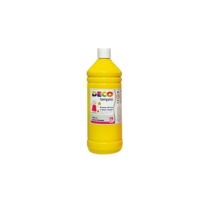 Tempera in flacone Deco 1 L - giallo primario - 08808/26