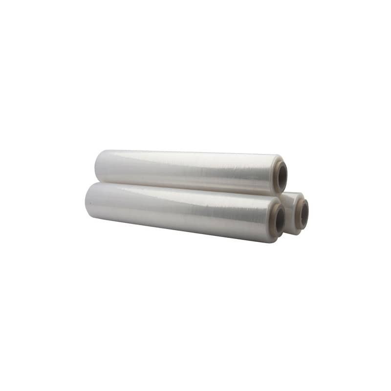 Film estensibile SYROM formato 50 cm x 165 m polietilene bianco 19019
