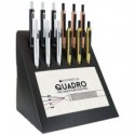 Espositore 12 penne a sfera a scatto Quadro in 4 colori assortiti J100103