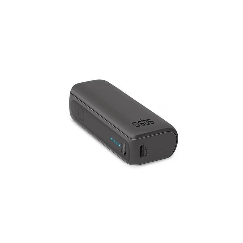 Powerbank SBS 5.000 mAh - 2x Type-C + USB - 10 W - nero TTBB5000MINIK