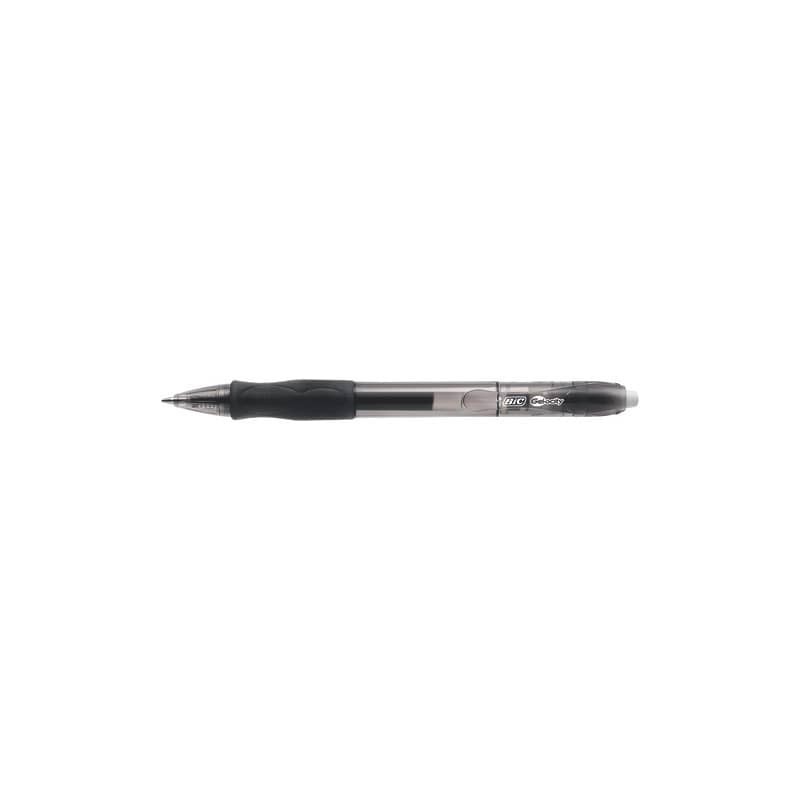 Penna gel a scatto BIC Gel-ocity 0,7 mm nero 526275 (Conf.12)
