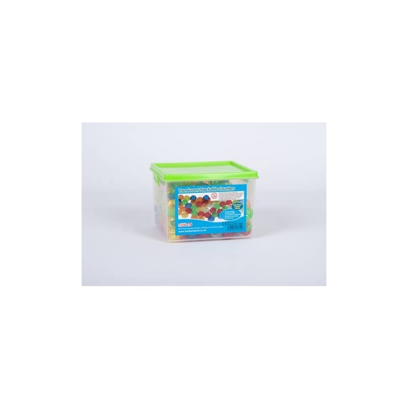 Gettoni colorati impilabili Commotion TickiT - conf. 500 pezzi - 73091
