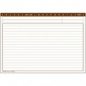 Schede rigate O.C.L. formato 21x14,8 cm - 0819
