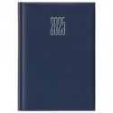 Agenda 2026 giornaliera quadretti gommato 14,5x20,5 cm blu 26-064200401C