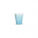 Bicchieri in carta e PE Dopla Green serigrafati "BRIO" 250 ml / 9 oz bianco - conf. 50 pz - 42198