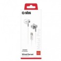 Auricolari Semi in ear SBS in metallo - connettore Type-C - microfono - bianco TEEARTYCMETW