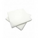 Tovaglioli monouso Le Nappage in airlaid compostabili 40x40 cm conf. 50 pz bianco 8105
