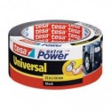 Nastro adesivo in tela Tesa Extra Power Universal nero - 25 m x 50 mm 56388-00001-07