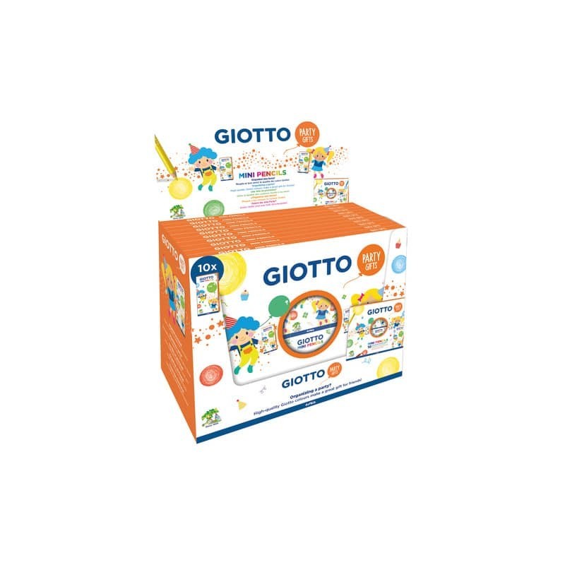 Set mini pencils Giotto party in conf. da 10 pezzi F312000