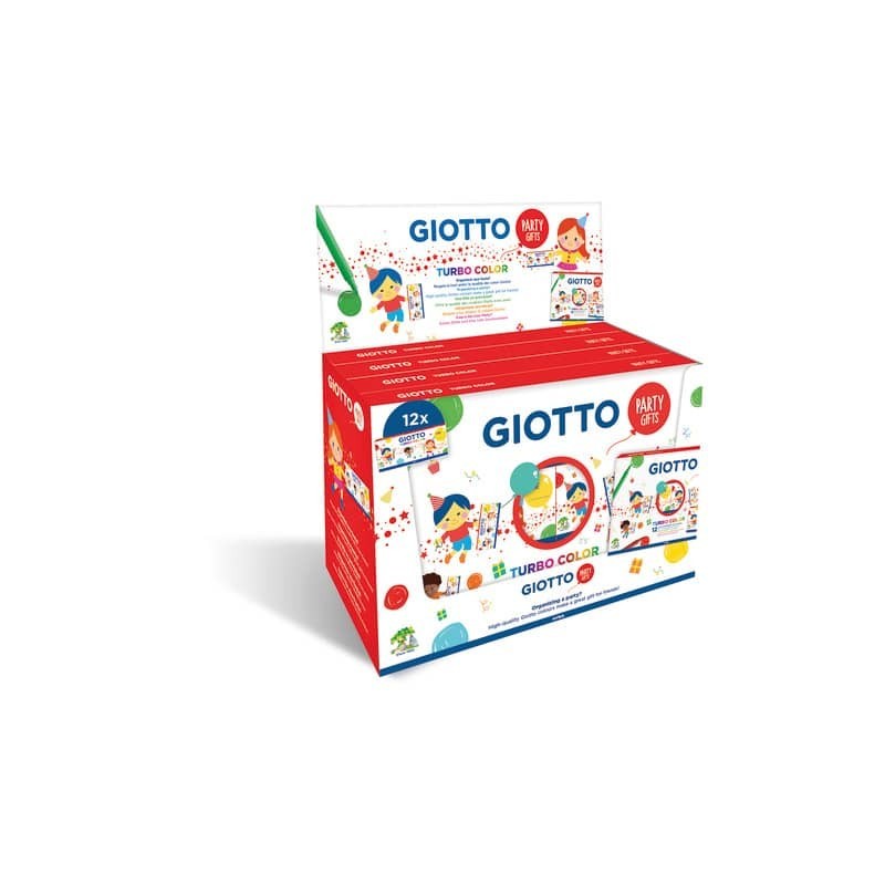 Set Giotto turbo color party in conf. da 12 pezzi F314000