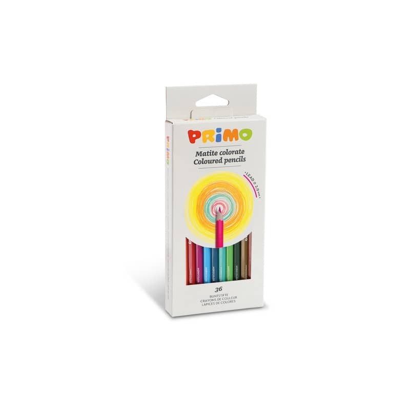 Matite colorate Primo - conf. 36 pz - colori assortiti 5021MAT36E