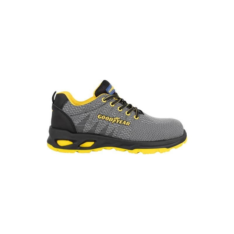 Scarpe antinfortunistiche Goodyear in tessuto knit GY SUPERLIGHT SP1 grigio TG.39 - 723739