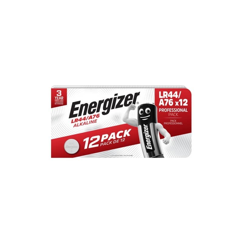 Batterie alkaline Energizer BP12 LR44/A76 - conf. 12 pz - E304263500