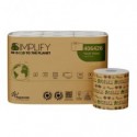 Carta igienica Papernet Simplify in pura cellulosa 2 veli conf. 12 pz bianco 406426