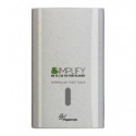 Dispenser in legno e plastica riciclati Papernet Simplify white wood per carta igienica interfogliata - 421334