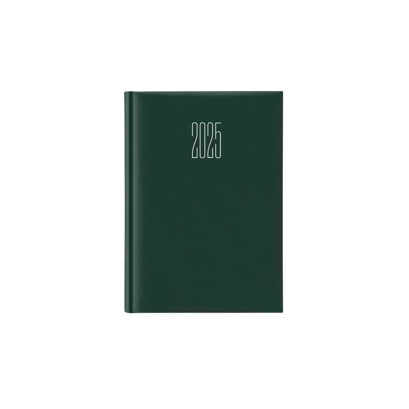 Agenda 2026 Giornaliera S/D abbinati 17x24 cm Gommato verde 26-647B00404C