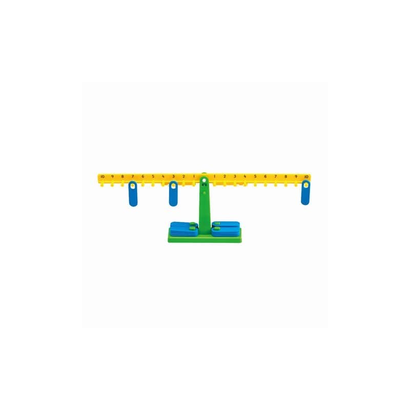 Set 10 bilance dei numeri Commotion formato Mini + 20 piccoli pesi uguali 53989