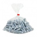 Buste trasparenti polietilene Viva - contatto alimentare - 180x250 mm - sp. 35 μ - conf. 100 pezzi - 3828