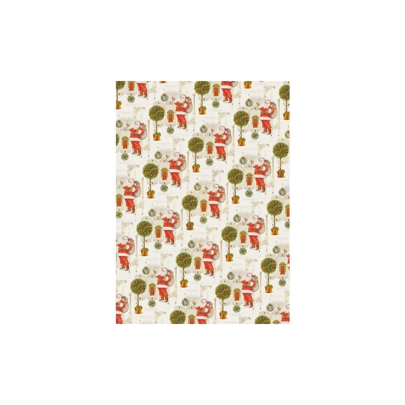 Carta regalo Natale Premium Biembi a fogli estesi - 70x100 cm - conf. 2 pezzi - BCV502610