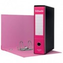 Registratore protocollo Esselte Essentials G75 23x33 cm dorso 8 cm fucsia - 390775900 (Conf.6)