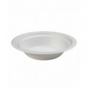 Ciotola monouso in polpa di cellulosa bianca compostabile Le Nappage conf. 12 pz 40 cl - 72434