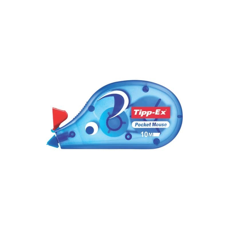 Correttore a nastro TIPP-EX Pocket Mouse 4,2 mm x 10 m 8207892 (Conf.10)