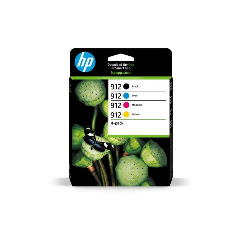 Cartuccia HP 912 nero, ciano, magenta e giallo N/C/M/G 6ZC74AE