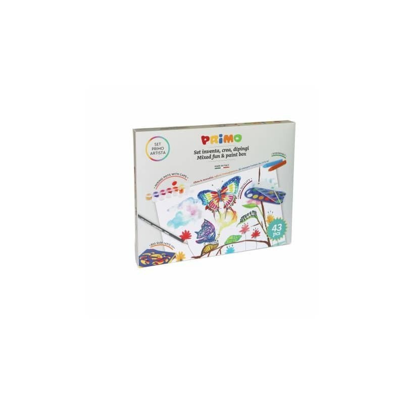 Special box disegno Primo - 43 pezzi - colori assortiti PAINTSET1