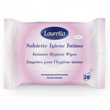 Salviettine igiene intima Laurella conf. 20 pezzi con adesivo 00379.1 (Conf.12)