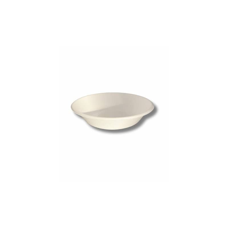 Piatto fondo in bagassa sbiancata Ferrari Bio conf. 100 pz 189x39,5 mm FBIO75