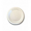 Piatto dessert in bagassa sbiancata Ferrari Bio conf. 100 pz 172x15,8 mm FBIO69