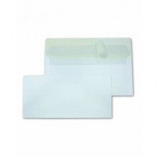 Busta Blasetti Strip 90 senza finestra - 90 g/m² lembo strip 11x23 cm - bianco - conf. 500 pz - 0048