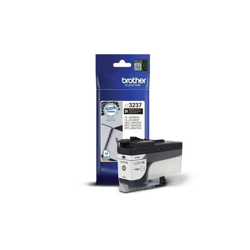 Cartuccia Brother nero  LC3237BK