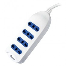 Multipresa a 4 prese bipasso 10/16A bianca MKC spina 2P+T 16A 492517976