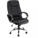 Poltrona direzionale Unisit CH Eco Smart in PU nero CH1/KN