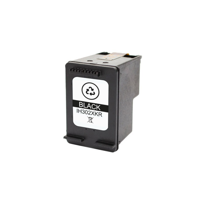 Cartuccia Aster rigenerata HP 302XL - F6U68AE colore nero - AI-H0302XKR-W