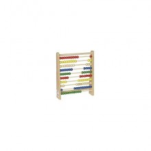 Abaco con struttura in legno naturale Donau 22x5x27 cm - 322144