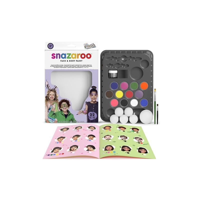 Set per il trucco Snazaroo in colori assortiti speciale feste 1172247