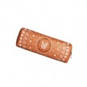 Astuccio ovale Pigna Jannik Sinner con zip personalizzata e logo in rilievo - 24x4,35x10 cm - 023347700 (Conf.12)