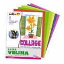Carta velina Deco 24x34 cm - 20 g/m² - conf. 24 fogli in colori assortiti 706/24 (Conf.5)